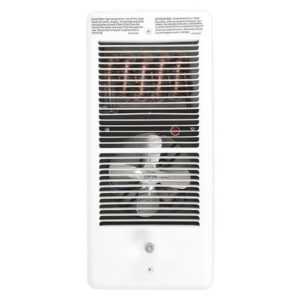 MARKEL PRODUCTS HF4320T2RPW Recessed Electric Wall-Mount Heater, Recessed or Surface, 1500/2000 W