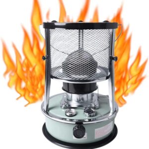 TXNNYLF 2600w Kerosene Space Heaters Stove Large Portable Kerosene Heater Heating No Electricity Indoor Camping Heater Stove for Ice Fishing Hiking Hunting Survival Emergency Patio