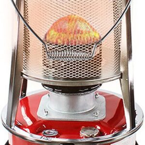 4.5L Kerosene Stove Heater for Outdoor Camping, 9000 BTU/H Kerosene Space Heaters Stove for Tent Home Camping, Portable Non Electric Heaters For Indoor Outdoor ( Color : Red , Size : 33x33x46cm )