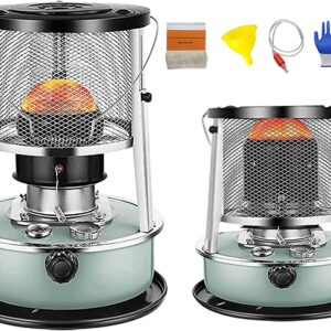 4.5L Kerosene Stove Heater with Storage Bag Portable Kerosene Heaters for Boiling Water Heating Cooking, Indoor Heater (Color : Blue)
