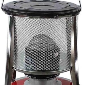 2 in 1 Portable Kerosene Heater, Heaters Without Electricity Inside, Indoor Kerosene Stove Oil Heaters, with Automatic extinguishing and 3 Wicks, 4.6L