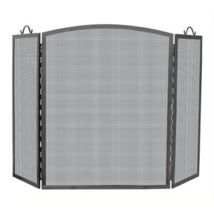 3 Panel Olde World Iron Arch Top Screen Large