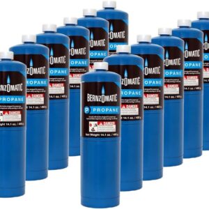 14.1 oz. Propane Gas Cylinder – 12 Cylinders
