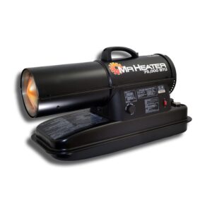 75,000 BTU Forced Air Kerosene Heater