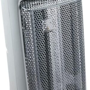 Alera ALEHEQZ23 Quartz 13.25 in. x 10.13 in. x 23.25 in. 1500 Watt Tower Heater – White