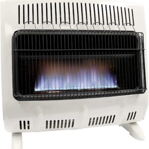 BNI 30,000-BTU Propane Heater for Indoor Use (Blue Flame), Multicolor