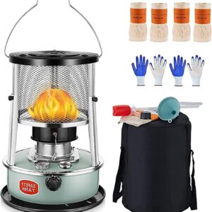 BOBONI Lightweight and Portable Kerosene Heaters, Non Electric Heater, Kerosene Space Heaters,Indoor/Outdoor Emergency Heater,Adjustable Height Kerosene Stove,12.99×18.11in