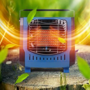 Aocet Portable Gas Heater Mini Outdoor Patio Heater, Camping Heaters for Tents Gas, Small Butane Gas Heater for Room Garage Indoor Workshop Ice Fishing