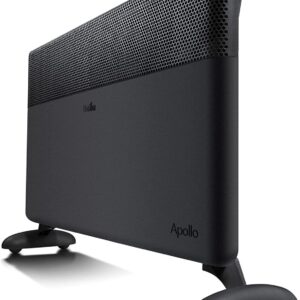 BALLU Apollo Portable Convection Panel Space Heater, 1500W Full Room Quiet Heating, standing/Wall Mount, TFT Digital Display, 7*24h Timer, Energy Efficient, Auto Thermostat, Heater for indoor use