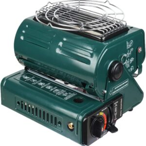 Camping Portable Gas Heater,1.3KW Outdoor Gas Stove Heater,Portable Tent Ceramic Heater Roast Stove,Multipurpose Camping Tent Heating Stove for Ice Fishing Camping Hiking Tent Picnic Caravan