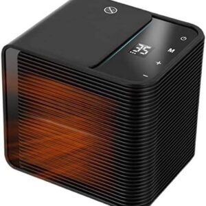 CJGKDJS 2000W Mini Electric Air Heater Powerful Warm Blower Fast Heater Fan Stove Radiator Office Desktop Powerful Warm Blower