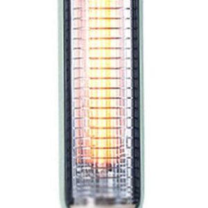 CJGKDJS Portable Electric Heater,Upright Flatbed Heater,Graphite Tube Heater,Over-Heat Protection,for Home,Office,Bedroom. (Green)