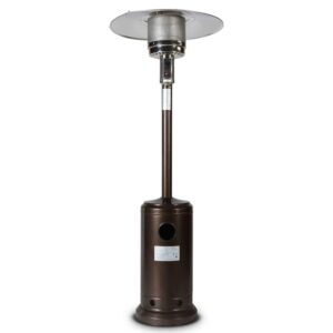Cmgb Propane Patio Heater,Hammered Bronze,powder coated Iron，Gold