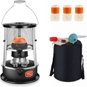 Convection Kerosene Stove Heater, 360° Surround Heating, 4.5L Kerosene Stoves Cooker Burner for Winter Outdoor Camping