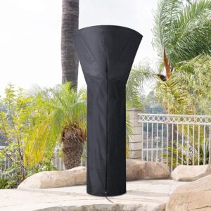 Cover for Heater Parasol Black 85X48X228 cm