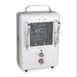 dayton 3vu33 electric space heater, fan forced, 120v,
