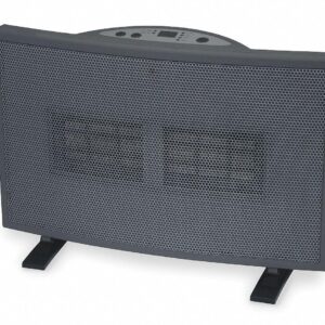 Dayton Prtbl Elct Heatr,Gray,10-3/8″ H  1VNY2