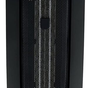 De'Longhi Ceramic Tower Heater, Quiet 1500W, Digital Adjustable Thermostat, 3 Heat Settings, Timer, Remote Control, ECO Energy Saving Mode, Safety Features, 24″, Dark Gray, TCH7915ER