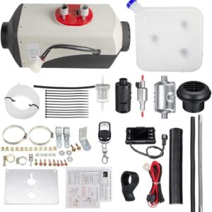 Diesel Heater 12V 8KW Air Diesel Fuel Heater 10l Tank Diesel Parking Car Heater Automatic Control for Car Truck Boat Bus Window Frost Heating Diesel Vehicles Heater