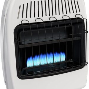 Dyna-Glo BF20PMDG 20,000 BTU Liquid Propane Blue Flame Vent  Wall Heater