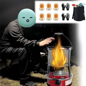 Efficient Kerosene Stove Kerosene Heater Burner Camping Oil Heaters for Indoor Outdoor Camping Home Space Heater 4.6L (Color : Red-4.6L)