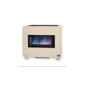 Empire RH50BLP 50000 BTU Gas Fired Room Heater, Hydraulic Thermostat, Visual Flame with Blower