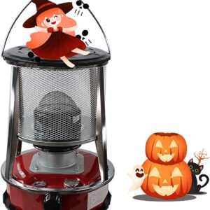 Flxsxq Portable Emergency Heater Kerosene Stove Non Electric Heaters Camping Tent Red Kerosene Space Heaters for Boiling Water Heating Cooking