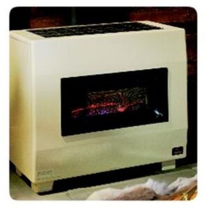 Empire RH65BNAT 65000 BTU Visual Flame Room Natural Gas Heater with Hydraulic Thermostat, Standing Pilot & Blower