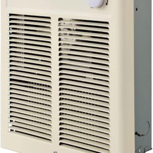 Fan Forced Wall Heater, Shaded Pole Motor, 1500/2000W, 208/240V