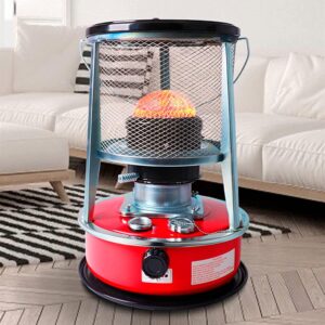 FASSTUREF 2-in-1 Portable Desktop Gas Heater, Gas Heater for Home Heating and Cooking, Kerosene Stove Heater