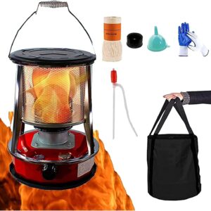 GBEN Portable Kerosene Heaters Use Emergency Heater, Camping Heater, Non Electric Heaters for Indoor, Adjustable Firepower for Ice Fishing Backpacking Hiking Hunting Survival 22.9.26 (Color : 4.6l)