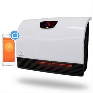 Heat Storm Phoenix 1500W WiFi Infrared Space Heater, Indoor, White, HS-1500-PHX-WIFI