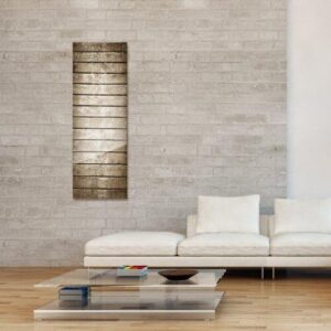 Heat Storm Electric Glass Heater, Indoor, Barn Wood, HS-PARC-1648