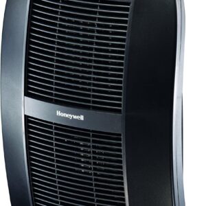Honeywell HeatGenius Ceramic Heater, Black – Easy to Use Space Heater with Multi-Directional Heating, Digital Controls and Programmable Thermostat
