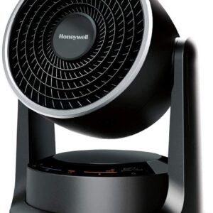 Honeywell Turbo Force Power Heater + Fan – Space Heater with Wide-Area Heating, Pivoting Head and Triple Oscillation – Fan and Heater Combo with Powerful Heat and Circulation