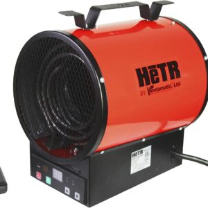 HeTR 240V / 16,300+ BTU Industrial Strength Forced Air Heater with Stainless Steel Heater Element, Optional Mounting Bracket, and Overheat Protection