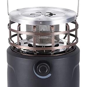 jucyuanhang Portable Gas Heater, 2700W Adjustable Outdoor Heating, Cooking, Ice Fishing, LPG Heater, Baking Stove, Universal All Seasons, Suitable for Indoor Hiking, Fishing, Skiing