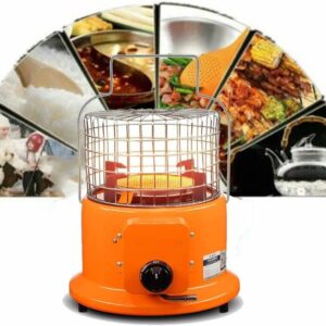 JWW Gas Heater Household Gas Heating Furnace, Portable Tent Heater, Camping Stove, Compact Space Heater for Outdoor/Indoor