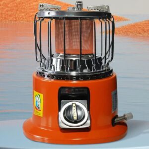 JWW Portable Heater for Camping 3KW Ceramic Space Warmer, Mobile Propane Gas Heater/Stove for Ice Fishing Backpacking Hiking