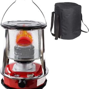 Kerosene Heater Burner, 4.6L Kerosene Stove Mobile Oil Heaters, with Fall Protection Radiant Heater, for Ice Fishing Hiking Hunting Survival Emergency Terrace