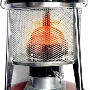 Kerosene Heater for Indoor Use Non Electric 4.6L Outdoor Space Heater Kerosene Stove with 7 Wicks Energy-Saving Portable Stainless Steel Oil Heater Emergency Burner