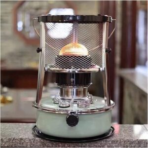 Kerosene Heaters for Indoor Use 4.5L Kerosene Stove Heater with Stove Bag Non Electric Heater Low Power Consumption Backpack Hiking Hunting (Color : Blue)