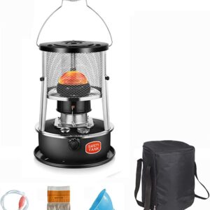 Kerosene Heaters for Indoor Use, Kerosene Heater, Portable Multifunctional Stove with Carry Handle Kerosene Stove Heater Large Kerosene Stove Heater for Indoor and Outdoor, Camping and Fishing(Color:B