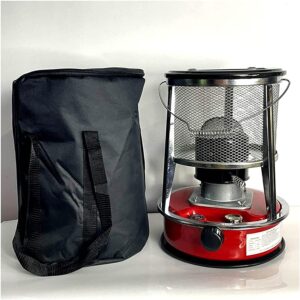 Kerosene Space Heaters Stove Indoor Outdoor Kerosene Stove Burner Portable Large Camping Cooking Survival Stove Non Electric with 7 Wicks Adjustable Firepower 4.6L/Red