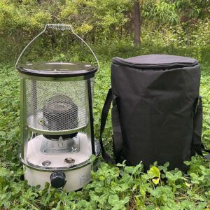 Kerosene Stove 6L Large Capacity White Portable Heater Mobile Heating Multifunction Non Electric Camp Kerosene Stove for Hunting Ice Fishing Home (Color : White, Size : 6L)