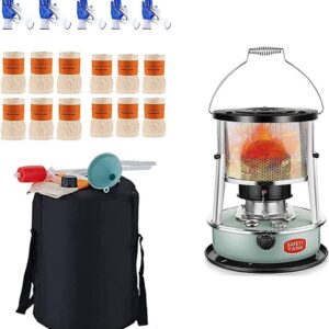 Kerosene Stove for Indoor Use 4.5 L, 2 in 1 Portable Kerosene Heater, Heating Without Electricity Indoor, Camping Stove, for Patio,Emergency Power Outage