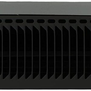 KING KT1215-MW-B Multi-Watt Kickspace Heater, 1500W / 120V, Black