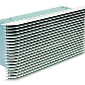 king paw2422-u 2250-watt 240-volt pic-a-watt wall heater, white ultra grill