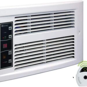 KING PX1215-ECO-WD-R PX ECO2S 2-Stage Electric Wall Heater, 1500W / 120V, White Dove