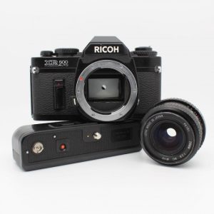 Ricoh XR 500 Auto + PETRI 28mm 2.8 and Motordrive